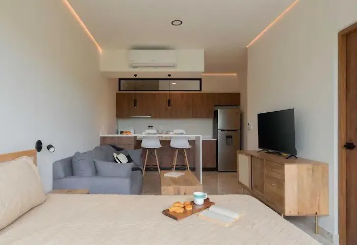 Amazing Loft With Sky Pool In Aldea Zama Tulum